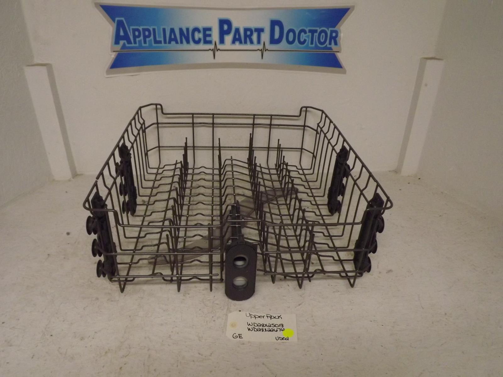 GE Dishwasher WD28X25018 WD28X22676 Upper Rack Used GE Dishwasher WD28X25018 WD28X22676 Upper Rack Used